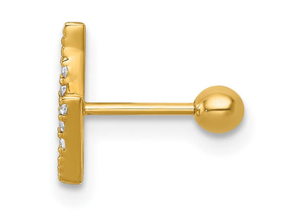 14k Yellow Gold Jewelry Style BD314 - Classique Jewelry Inc.