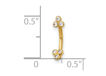 14k Yellow Gold Rings Style BD324 - Classique Jewelry Inc.