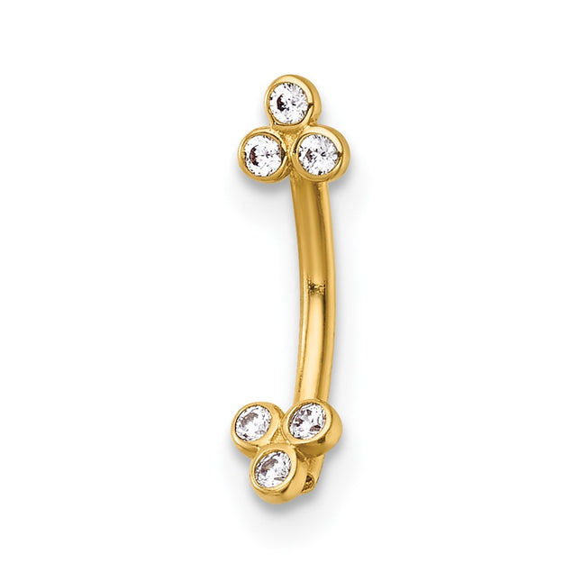 14k Yellow Gold Rings Style BD324 - Classique Jewelry Inc.