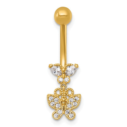 14k Yellow Gold Rings Style BD334 - Classique Jewelry Inc.