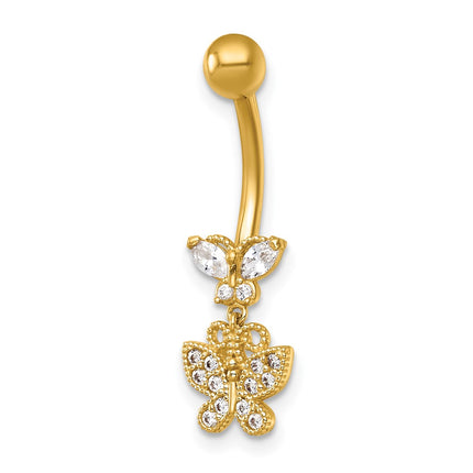 14k Yellow Gold Rings Style BD334 - Classique Jewelry Inc.