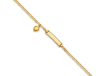 14k Yellow Gold Chain Bracelets Style BID100 - Classique Jewelry Inc.