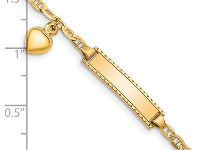 14k Yellow Gold Chain Bracelets Style BID100 - Classique Jewelry Inc.