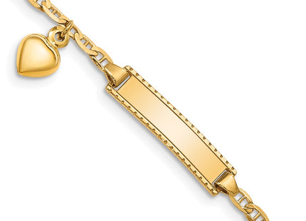 14k Yellow Gold Chain Bracelets Style BID100 - Classique Jewelry Inc.