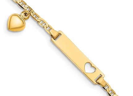 14k Yellow Gold Chain Bracelets Style BID101 - Classique Jewelry Inc.