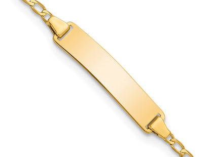 14k Yellow Gold Chain Bracelets Style BID102 - Classique Jewelry Inc.