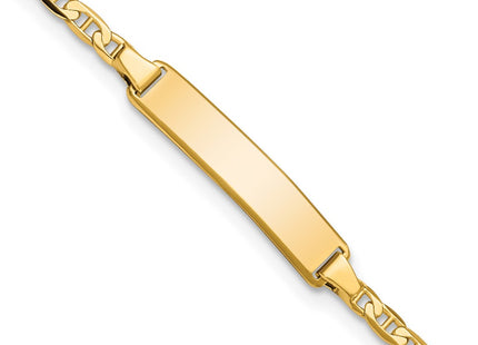 14k Yellow Gold Chain Bracelets Style BID104 - Classique Jewelry Inc.