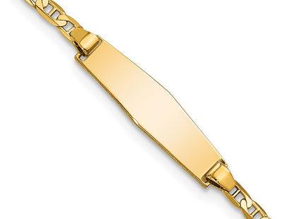 14k Yellow Gold Chain Bracelets Style BID104C - Classique Jewelry Inc.
