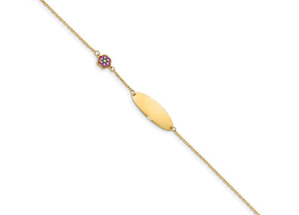 14k Yellow Gold Bracelets Style BID105 - Classique Jewelry Inc.