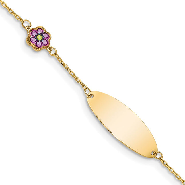 14k Yellow Gold Bracelets Style BID105 - Classique Jewelry Inc.