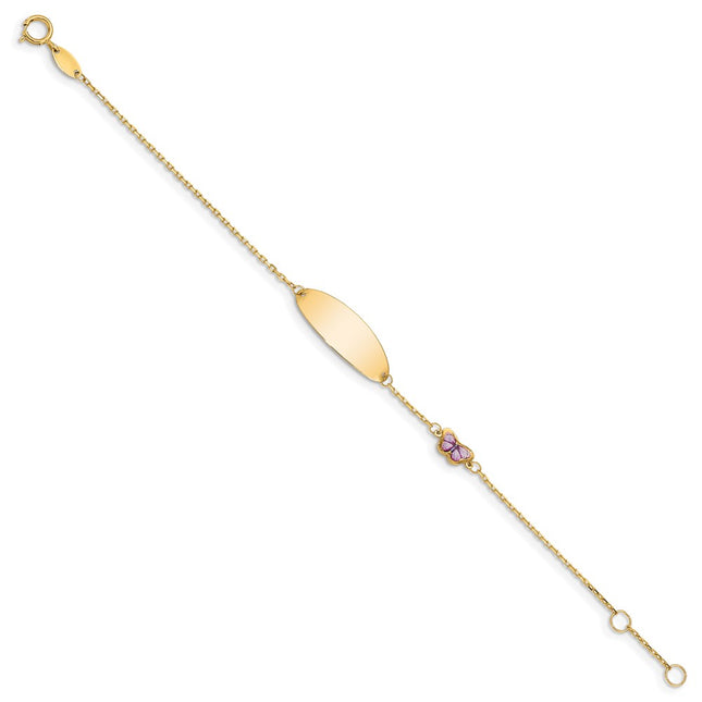 14k Yellow Gold Bracelets Style BID106 - Classique Jewelry Inc.