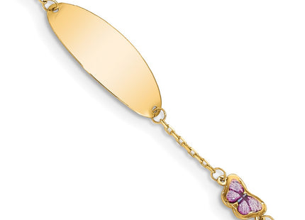 14k Yellow Gold Bracelets Style BID106 - Classique Jewelry Inc.