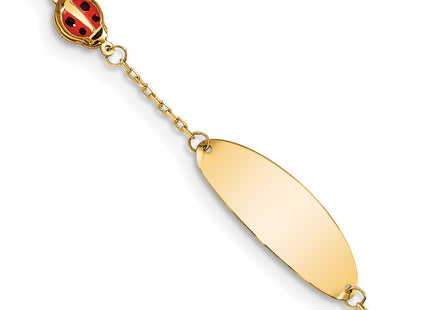 14k Yellow Gold Bracelets Style BID107 - Classique Jewelry Inc.
