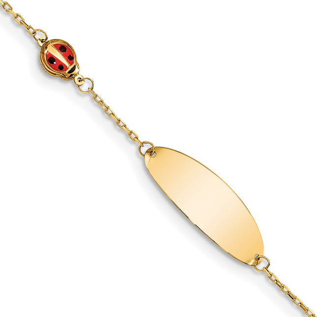 14k Yellow Gold Bracelets Style BID107 - Classique Jewelry Inc.
