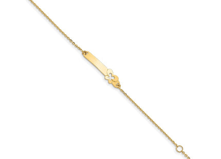 14k Yellow Gold Chain Bracelets Style BID111 - Classique Jewelry Inc.