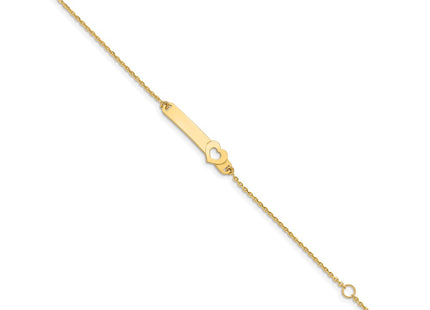 14k Yellow Gold Chain Bracelets Style BID115 - Classique Jewelry Inc.