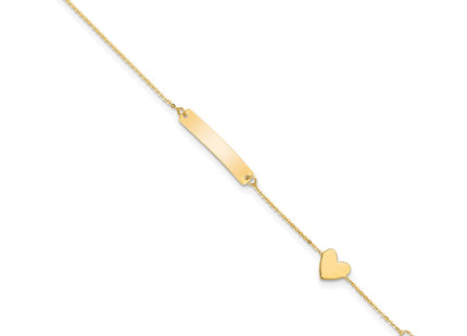 14k Yellow Gold Bracelets Style BID116 - Classique Jewelry Inc.