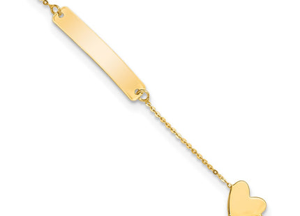 14k Yellow Gold Bracelets Style BID116 - Classique Jewelry Inc.