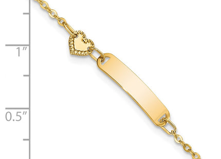 14k Yellow Gold Bracelets Style BID117 - Classique Jewelry Inc.