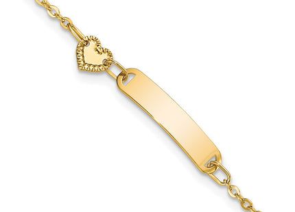 14k Yellow Gold Bracelets Style BID117 - Classique Jewelry Inc.