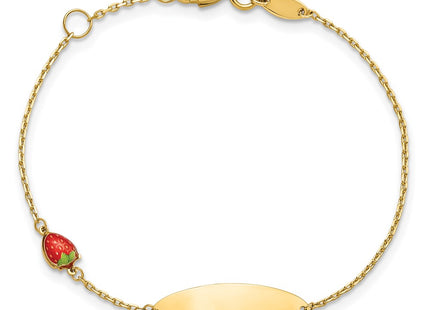 14k Yellow Gold Bracelets Style BID118 - Classique Jewelry Inc.
