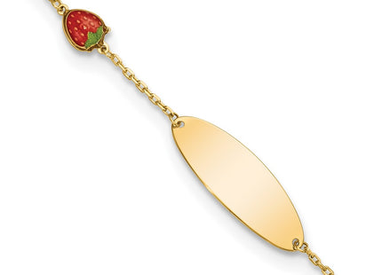 14k Yellow Gold Bracelets Style BID118 - Classique Jewelry Inc.