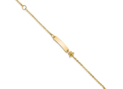 14k Yellow Gold Bracelets Style BID120 - Classique Jewelry Inc.