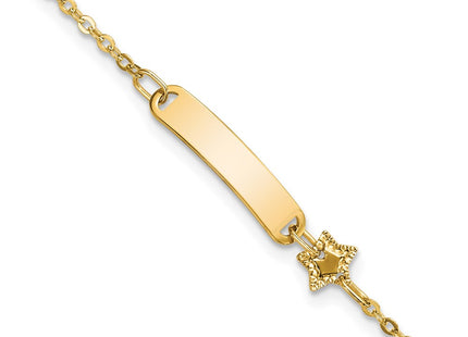 14k Yellow Gold Bracelets Style BID120 - Classique Jewelry Inc.