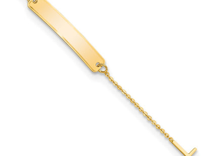 14k Yellow Gold Bracelets Style BID121 - Classique Jewelry Inc.