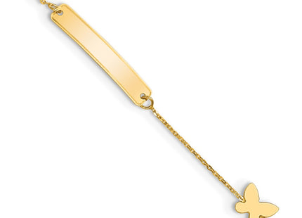 14k Yellow Gold Bracelets Style BID123 - Classique Jewelry Inc.
