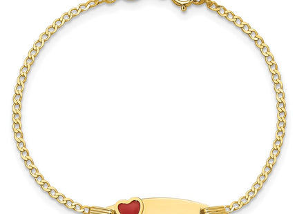 14k Yellow Gold Bracelets Style BID124 - Classique Jewelry Inc.