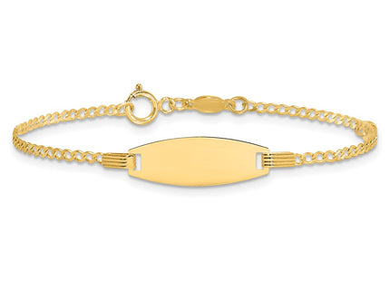 14k Yellow Gold Bracelets Style BID125 - Classique Jewelry Inc.