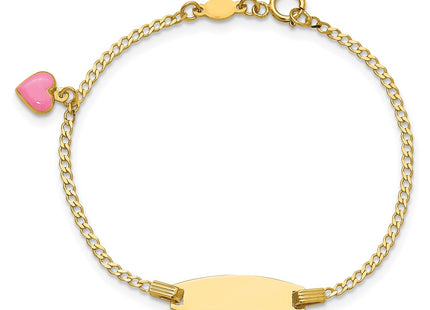 14k Yellow Gold Bracelets Style BID125 - Classique Jewelry Inc.