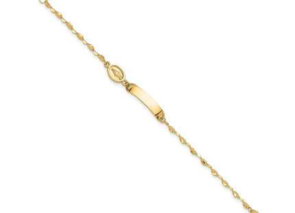 14k Yellow Gold Bracelets Style BID126 - Classique Jewelry Inc.
