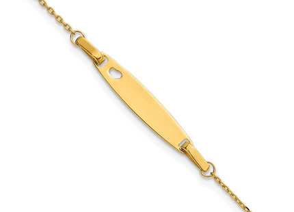 14k Yellow Gold Bracelets Style BID130 - Classique Jewelry Inc.