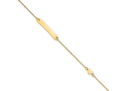 14k Yellow Gold Bracelets Style BID131 - Classique Jewelry Inc.