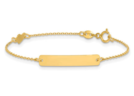 14k Yellow Gold Bracelets Style BID131 - Classique Jewelry Inc.
