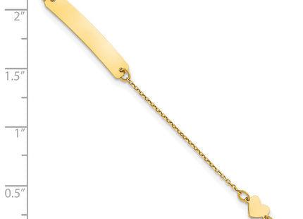 14k Yellow Gold Bracelets Style BID131 - Classique Jewelry Inc.