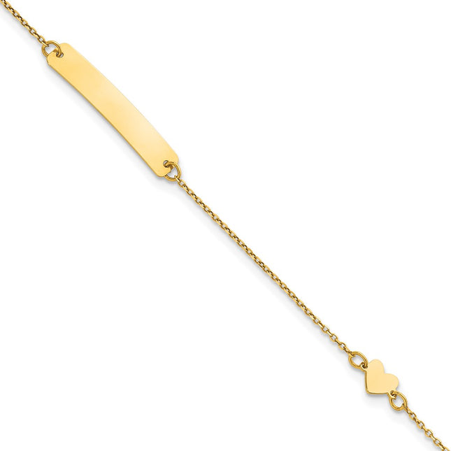 14k Yellow Gold Bracelets Style BID131 - Classique Jewelry Inc.