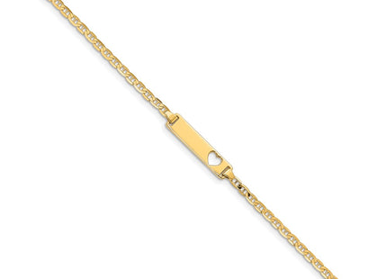 14k Yellow Gold Chain Bracelets Style BID24 - Classique Jewelry Inc.