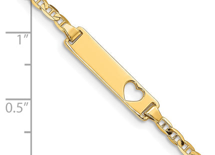 14k Yellow Gold Chain Bracelets Style BID24 - Classique Jewelry Inc.