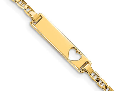 14k Yellow Gold Chain Bracelets Style BID24 - Classique Jewelry Inc.