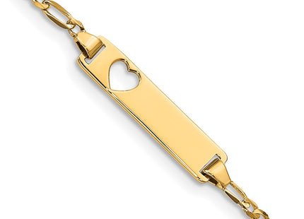 14k Yellow Gold Chain Bracelets Style BID25 - Classique Jewelry Inc.