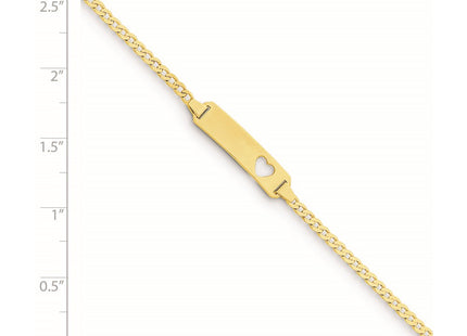14k Yellow Gold Chain Bracelets Style BID27 - Classique Jewelry Inc.