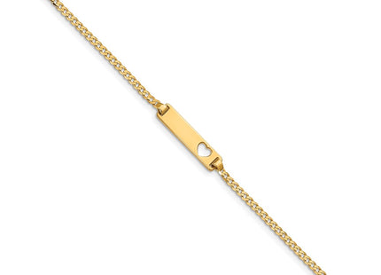 14k Yellow Gold Chain Bracelets Style BID27 - Classique Jewelry Inc.