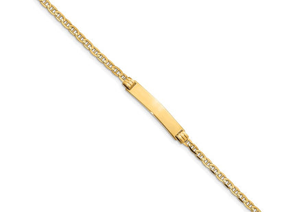 14k Yellow Gold Chain Bracelets Style BID44 - Classique Jewelry Inc.