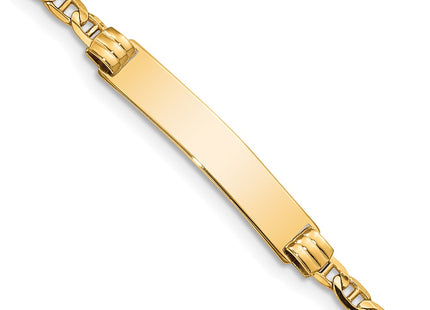 14k Yellow Gold Chain Bracelets Style BID44 - Classique Jewelry Inc.