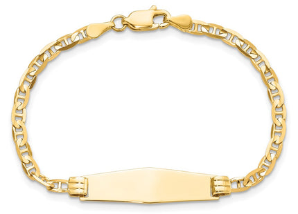 14k Yellow Gold Chain Bracelets Style BID44C - Classique Jewelry Inc.