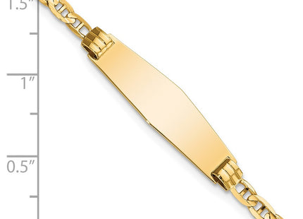 14k Yellow Gold Chain Bracelets Style BID44C - Classique Jewelry Inc.