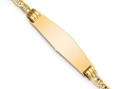14k Yellow Gold Chain Bracelets Style BID44C - Classique Jewelry Inc.